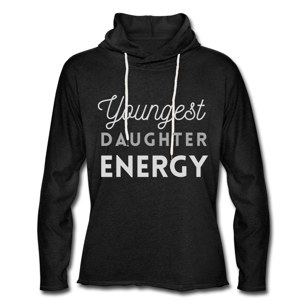 Youngest Unisex Lightweight Terry Hoodie - charcoal gray