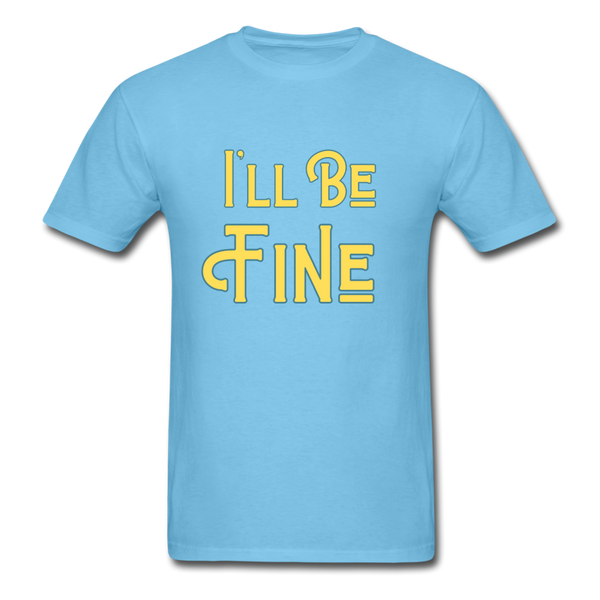 Fine Unisex Classic T-Shirt - aquatic blue
