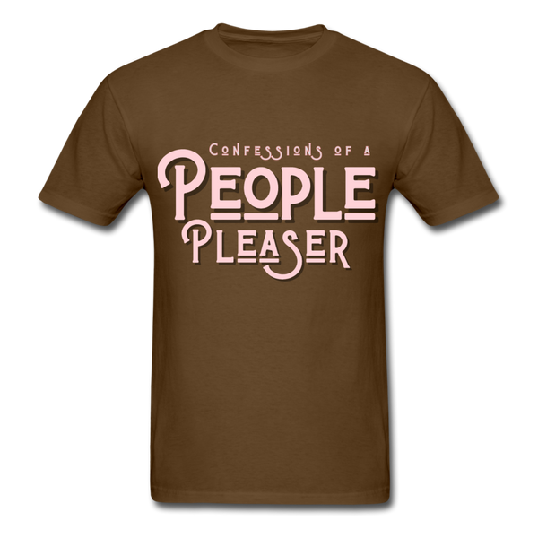 People Unisex Classic T-Shirt - brown
