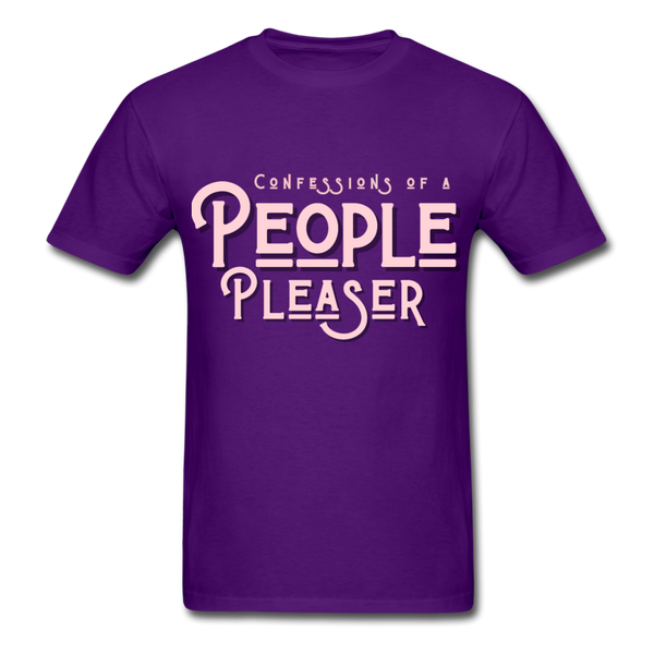 People Unisex Classic T-Shirt - purple