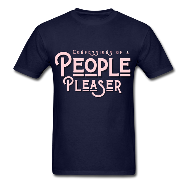 People Unisex Classic T-Shirt - navy