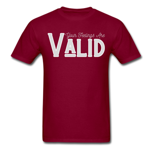 Valid Unisex Classic T-Shirt - burgundy