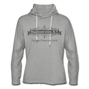 Hometown Love Unisex Lightweight Terry Hoodie - heather gray