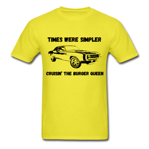 Cruisin' Unisex Classic T-Shirt - yellow