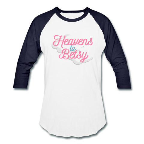 Heavens Baseball T-Shirt - white/navy