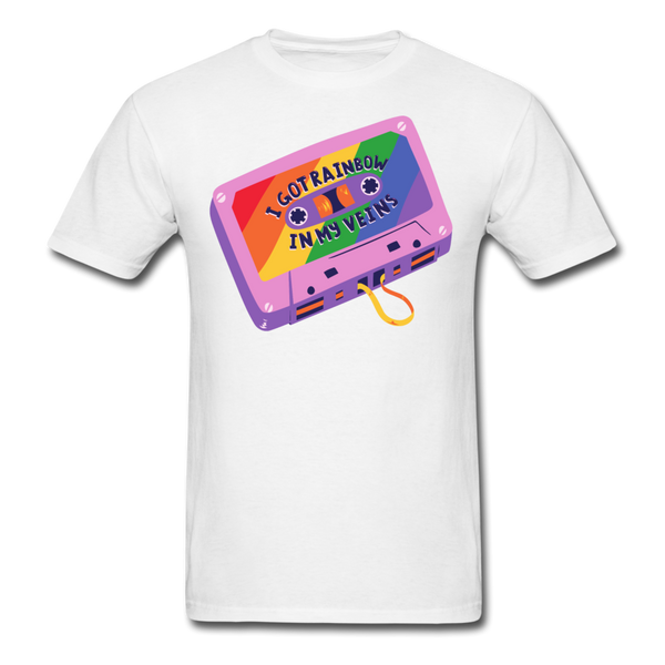 Rainbow Unisex Classic T-Shirt - white