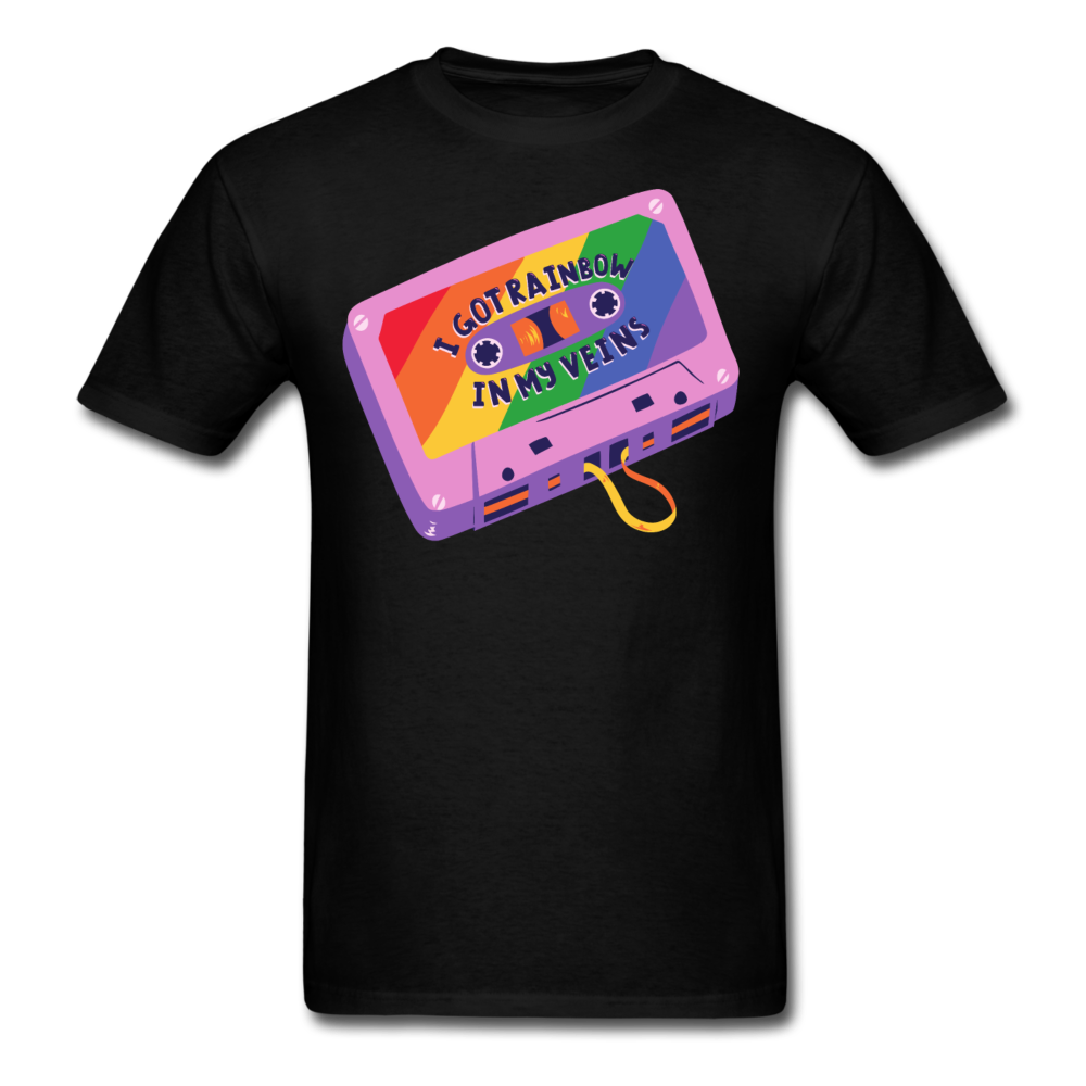 Rainbow Unisex Classic T-Shirt - black