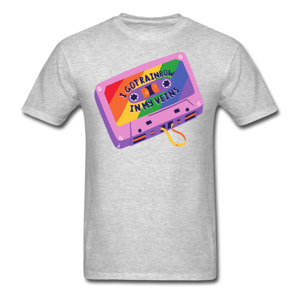 Rainbow Unisex Classic T-Shirt - heather gray