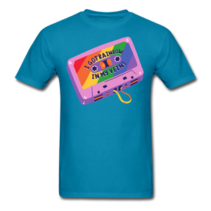 Rainbow Unisex Classic T-Shirt - turquoise