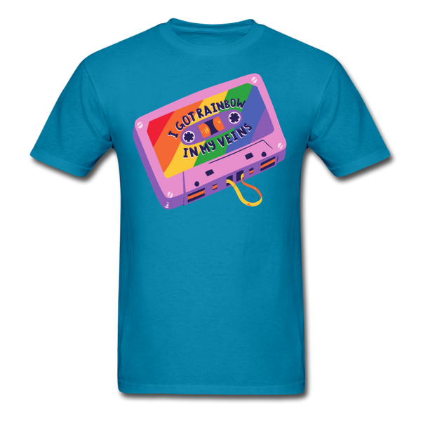 Rainbow Unisex Classic T-Shirt - turquoise