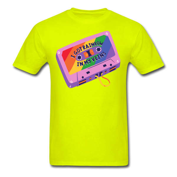 Rainbow Unisex Classic T-Shirt - safety green