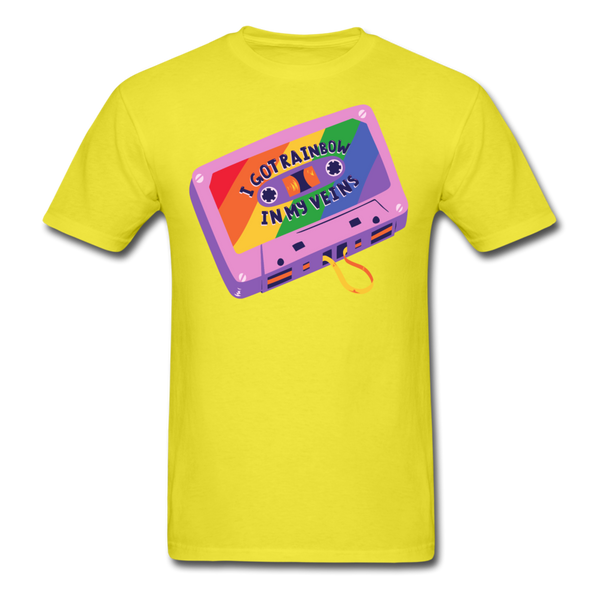 Rainbow Unisex Classic T-Shirt - yellow