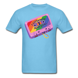 Rainbow Unisex Classic T-Shirt - aquatic blue