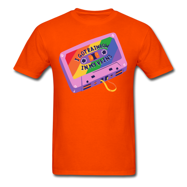 Rainbow Unisex Classic T-Shirt - orange