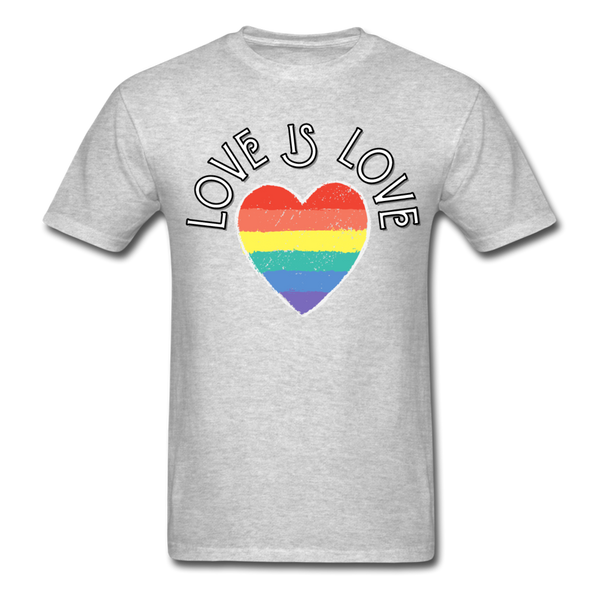 Love Unisex Classic T-Shirt - heather gray