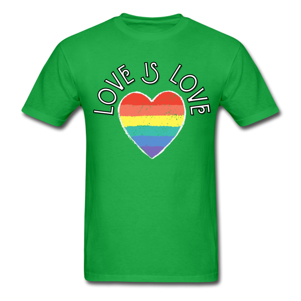 Love Unisex Classic T-Shirt - bright green