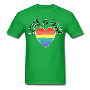 Love Unisex Classic T-Shirt - bright green