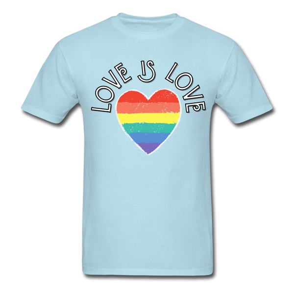 Love Unisex Classic T-Shirt - powder blue