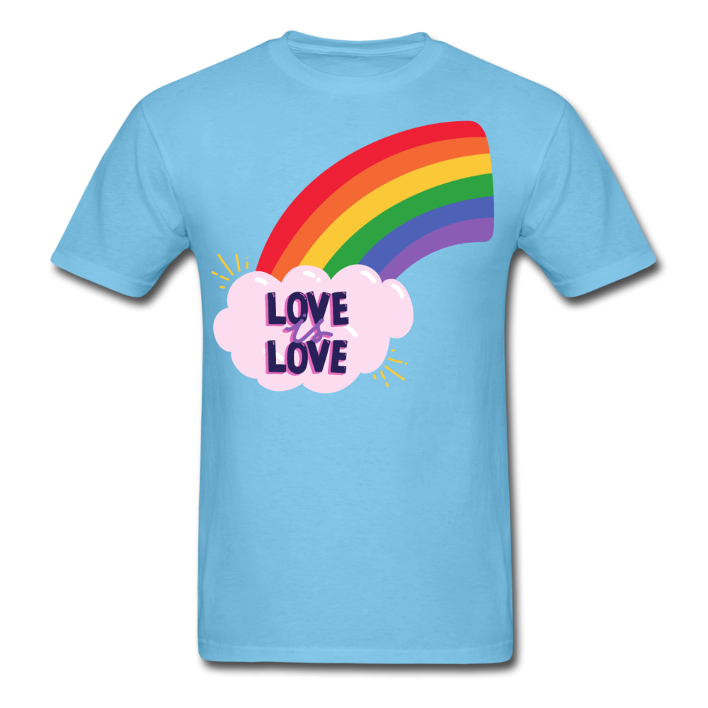 Love Unisex Classic T-Shirt - aquatic blue