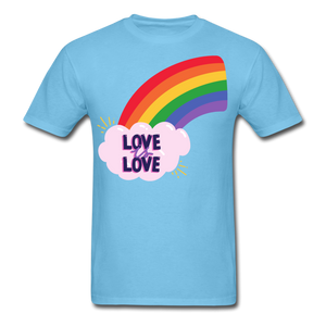 Love Unisex Classic T-Shirt - aquatic blue