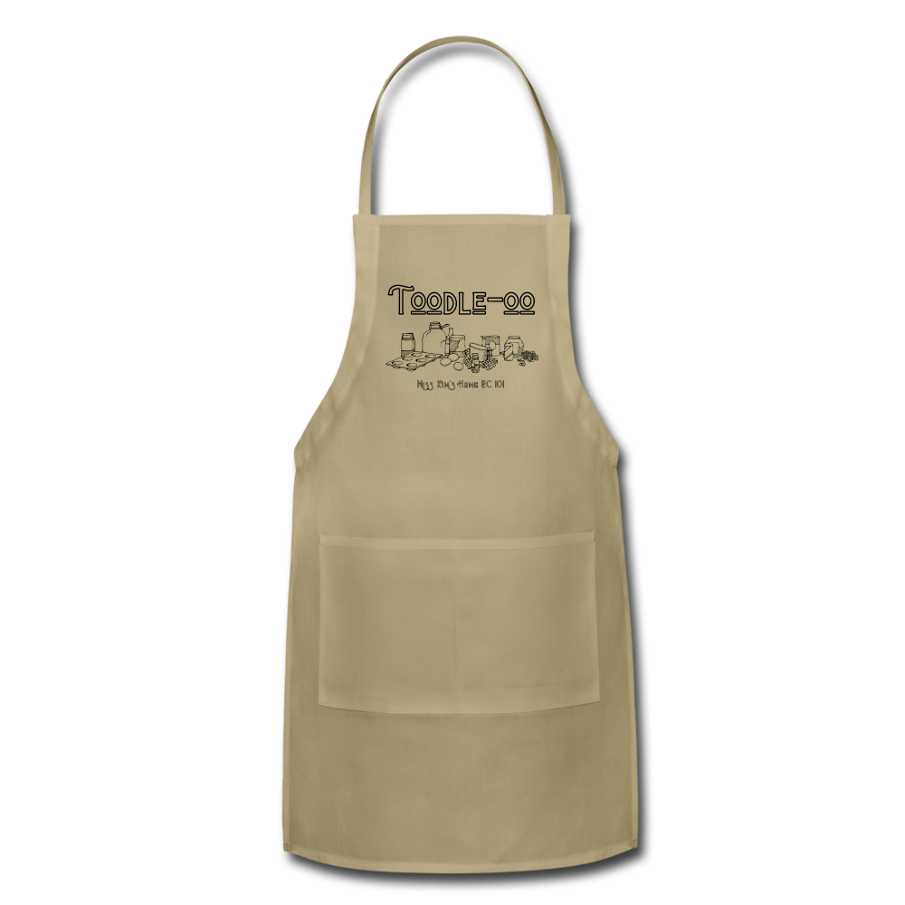 Miss Kim Adjustable Apron - khaki