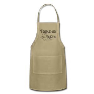 Miss Kim Adjustable Apron - khaki