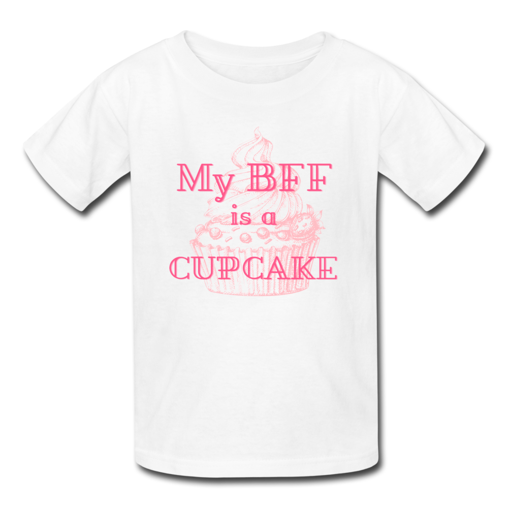 Cupcake Kids' T-Shirt - white