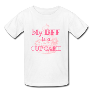 Cupcake Kids' T-Shirt - white