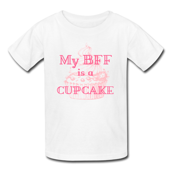 Cupcake Kids' T-Shirt - white