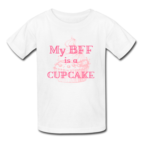 Cupcake Kids' T-Shirt - white