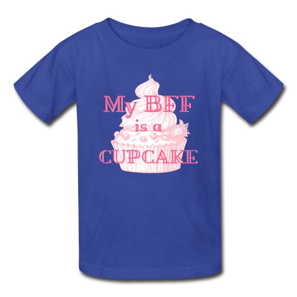 Cupcake Kids' T-Shirt - royal blue