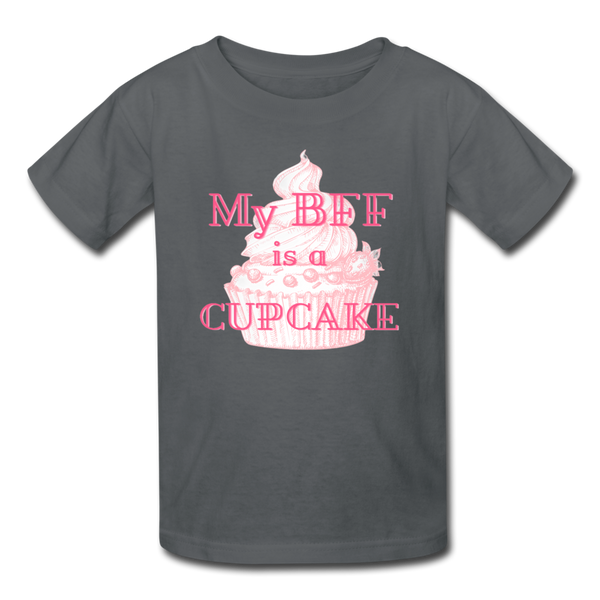 Cupcake Kids' T-Shirt - charcoal