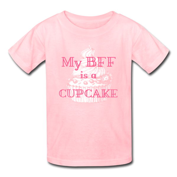 Cupcake Kids' T-Shirt - pink