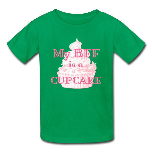 Cupcake Kids' T-Shirt - kelly green