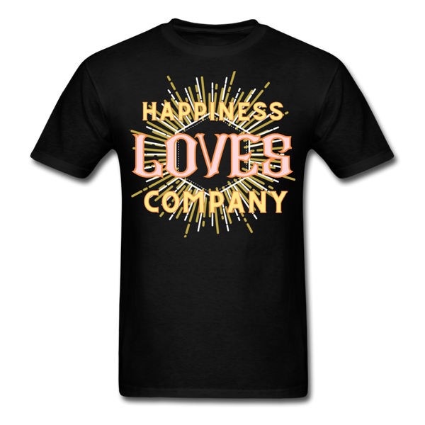 Happiness Unisex Classic T-Shirt - black