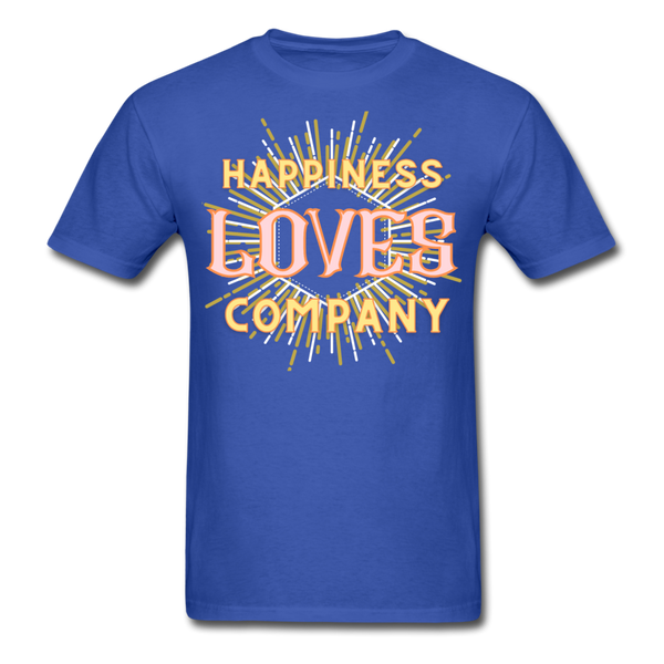 Happiness Unisex Classic T-Shirt - royal blue