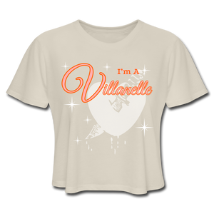 Villanelle Women's Cropped T-Shirt - dust