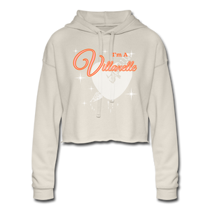 Villanelle Women's Cropped Hoodie - dust