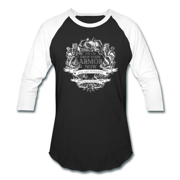 Armor Baseball T-Shirt - black/white
