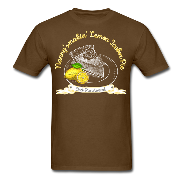 Lemon Icebox Pie Unisex Classic T-Shirt - brown