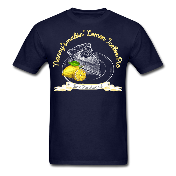 Lemon Icebox Pie Unisex Classic T-Shirt - navy