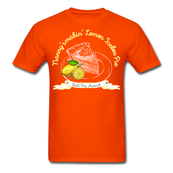 Lemon Icebox Pie Unisex Classic T-Shirt - orange