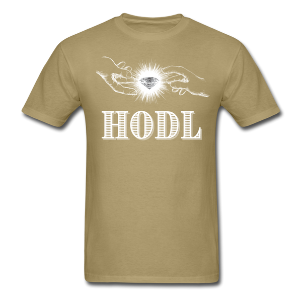 HODL Unisex Classic T-Shirt - khaki