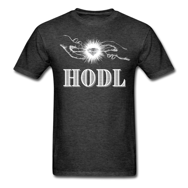 HODL Unisex Classic T-Shirt - heather black