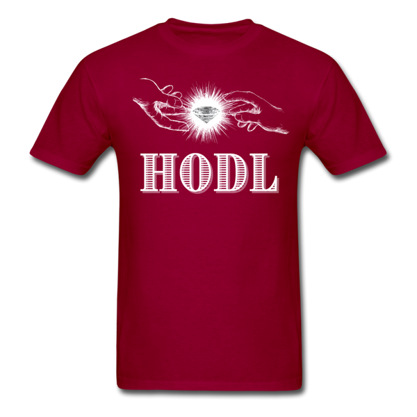 HODL Unisex Classic T-Shirt - dark red