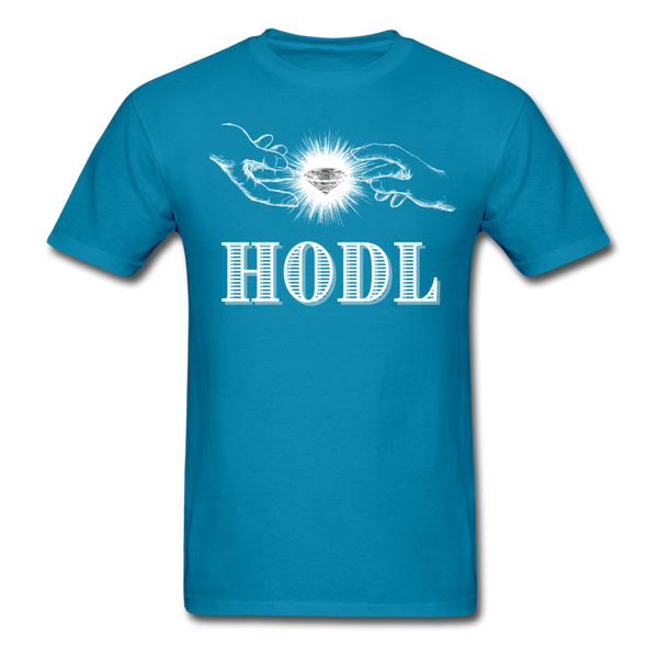 HODL Unisex Classic T-Shirt - turquoise