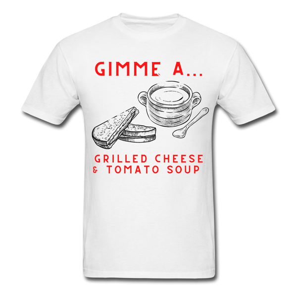 Grilled Cheese Unisex Classic T-Shirt - white