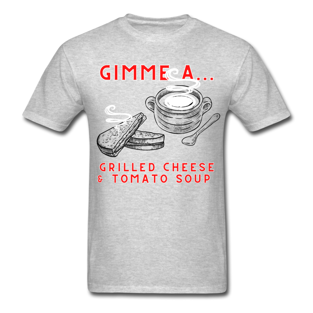 Grilled Cheese Unisex Classic T-Shirt - heather gray