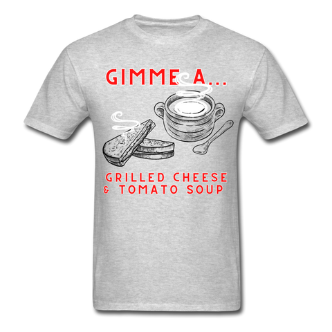 Grilled Cheese Unisex Classic T-Shirt - heather gray
