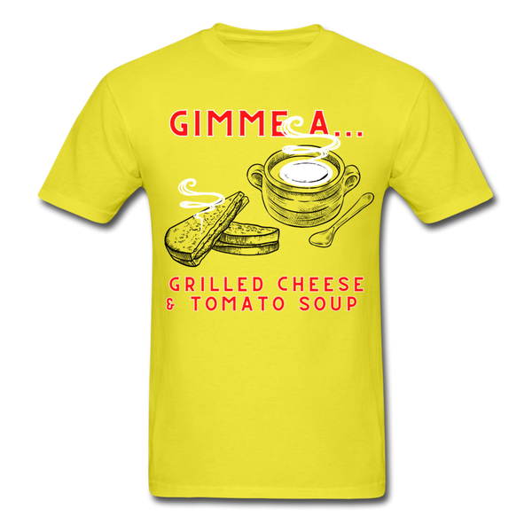 Grilled Cheese Unisex Classic T-Shirt - yellow